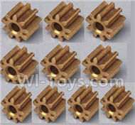 SYMA X5S X5SW X5SC Parts-50 Upgrade Small copper gear for the Motor(10pcs) For SYMA X5S X5SC X5SC Quadcopter UFO parts